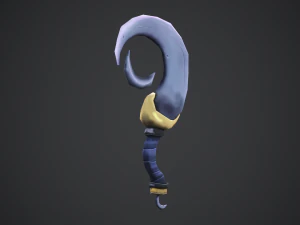 Stylized Dagger 3D Model