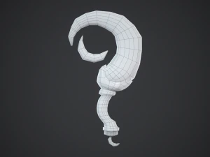 Stylized Dagger 3D Model