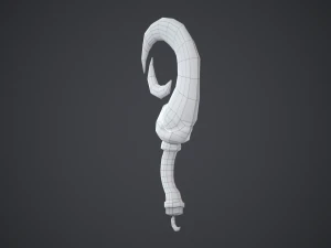 Stylized Dagger 3D Model