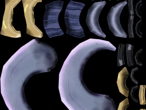 Stylized Dagger 3D Model