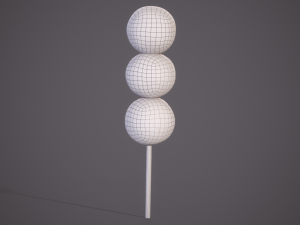 Japanese Dango 3D-Modell