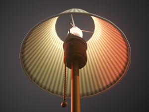 Vintage Lamp 3D Model