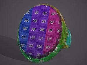 Twin Peaks Ring 3D 모델