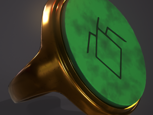 Twin Peaks Ring 3D 모델