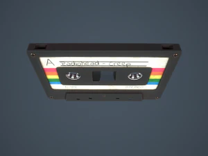 Vintage Cassette tape 3D Model