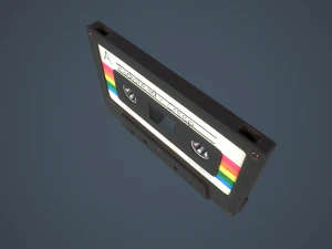 Vintage Cassette tape 3D Model