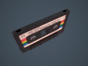 Vintage Cassette tape 3D Model