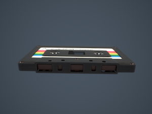 Vintage Cassette tape Modèle 3D