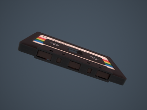 Vintage Cassette tape Modèle 3D