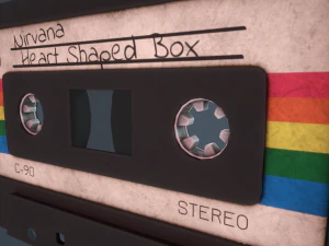 Vintage Cassette tape 3D Model