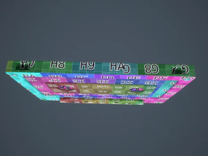 Vintage Cassette tape 3D Model