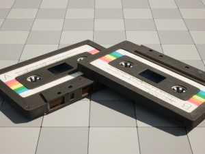 Vintage Cassette tape 3D Model