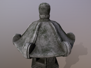 Japanese Stone Lantern 3D Модель