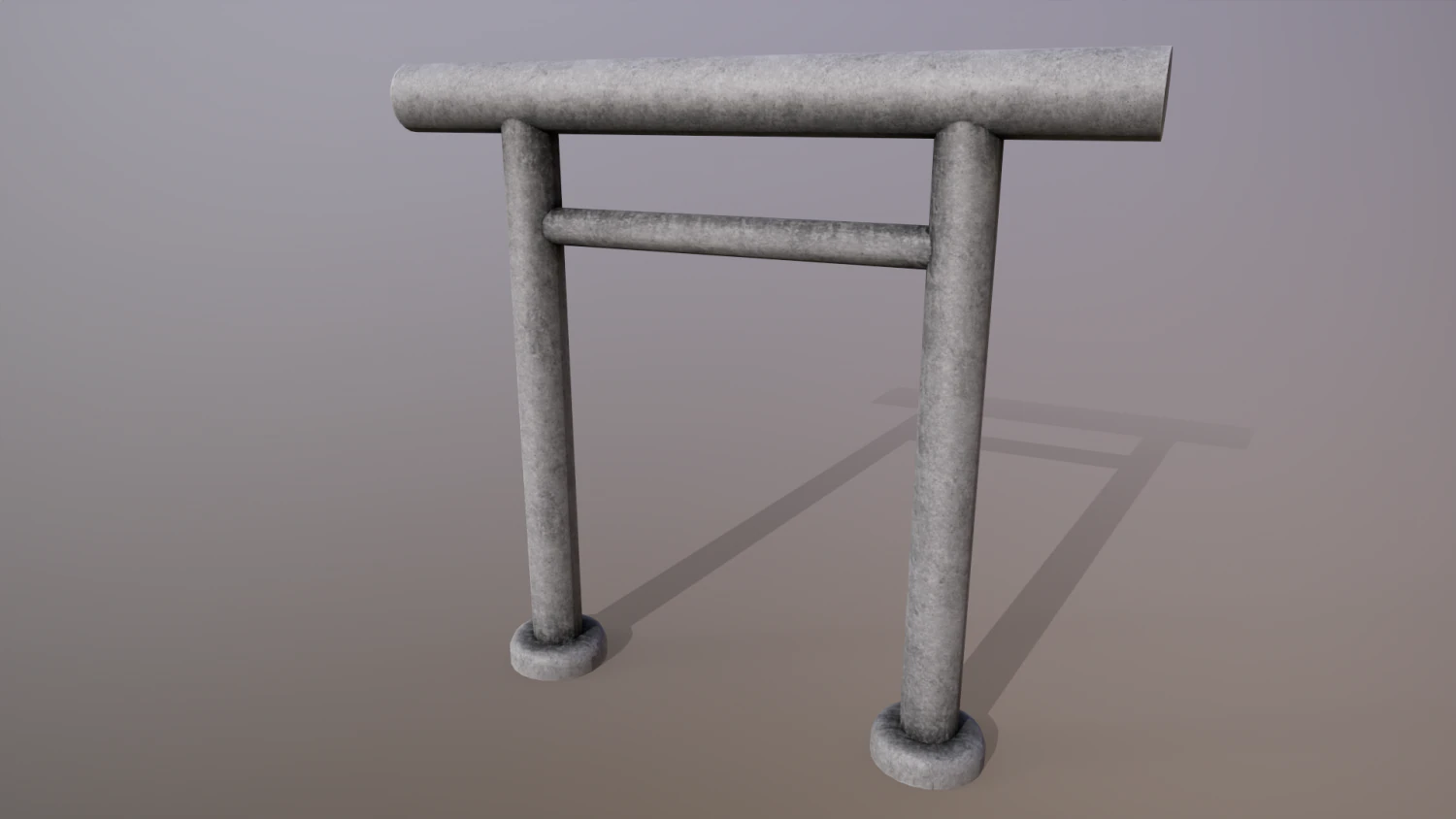 Japanese Gate 3D Model .c4d .max .obj .3ds .fbx .stl .blend 