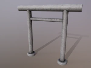 Porta giapponese Modello 3D