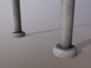 Japanese Gate 3D Model