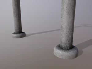Japanese Gate 3D Model