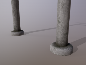 Japanese Gate 3D Model
