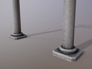 Japanese Gate 3D Model