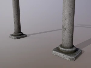 Japanese Gate 3D Model