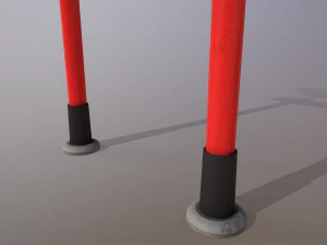 Japanese Gate 3D Model
