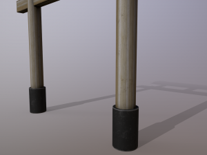 Japanese Gate 3D 模型
