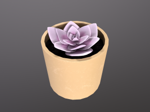 Flower Pot 3D Model