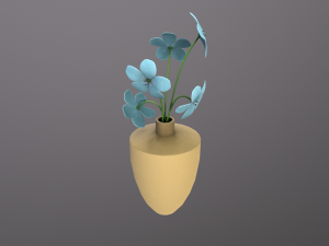 Flower Pot 3D Model