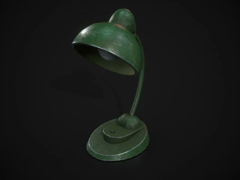 Eskimiş Masa Lambası 3D Model