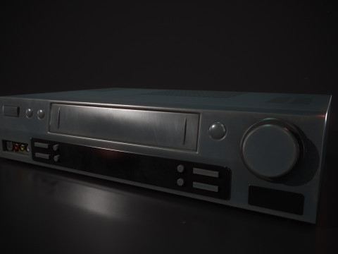VHSプレーヤー 3Dモデル