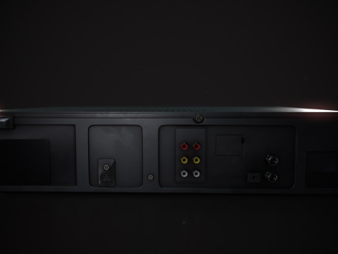 VHS Player 3D Model