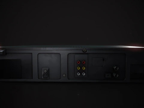 Leitor de VHS Modelo 3D