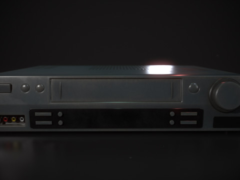 VHS Player 3D Model