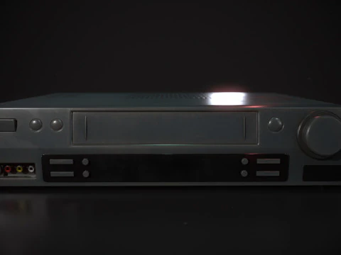 Leitor de VHS Modelo 3D