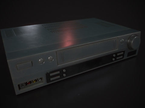 VHS Player 3D Model