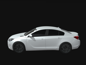 Buick regal car Model 3D