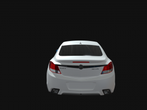 Buick regal car Model 3D