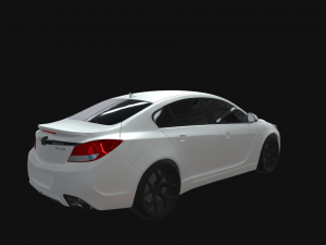 Buick regal car Model 3D