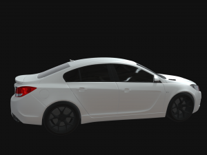 Buick regal car Model 3D