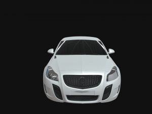 Buick regal car Model 3D