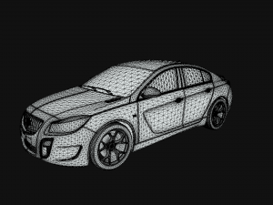 Buick regal car Model 3D