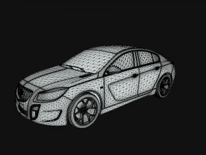 Buick regal car 3D Model