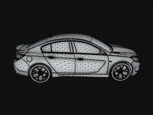 Buick regal car Model 3D