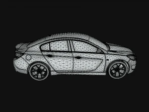 Buick regal car 3D Model