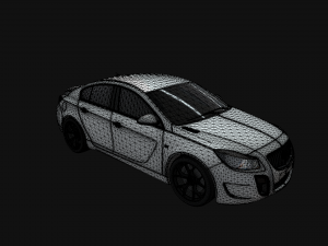 Buick regal car Model 3D