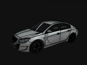 Buick regal car Model 3D