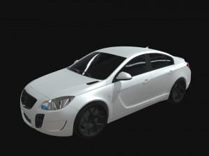 Buick regal car Model 3D