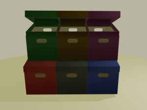 Box pack Modelo 3D