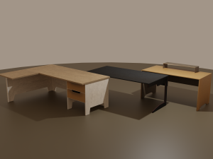 Desk pack Modelo 3D