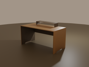Desk pack 3D 모델